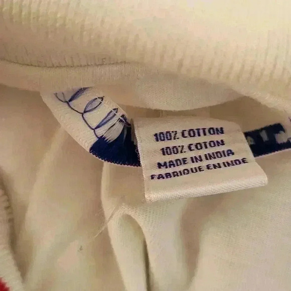 Belle Pointe Vintage OSU Ohio State Womens White Polo Size Large - Picture 9 of 9